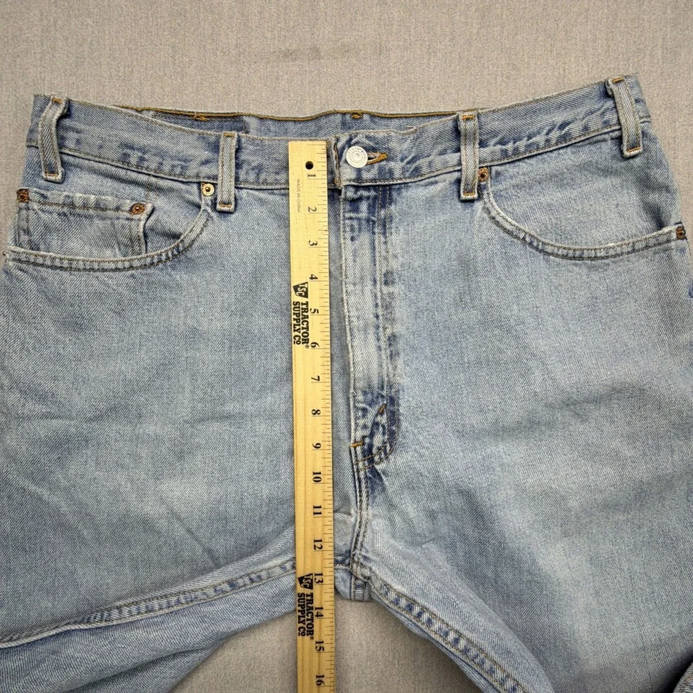 Vintage Levi's 505 Jeans 38x32 (Fits 37x30) Blue Denim 90s Distressed